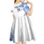 Custom United States Lacrosse Kid Short Sleeve Dress 2025 Grunge Style