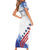 Custom United States Lacrosse Short Sleeve Bodycon Dress 2025 Grunge Style