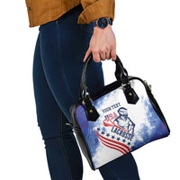Custom United States Lacrosse Shoulder Handbag 2025 Grunge Style