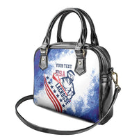 Custom United States Lacrosse Shoulder Handbag 2025 Grunge Style