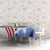 Custom United States Lacrosse Tablecloth 2025 Grunge Style