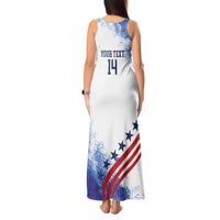 Custom United States Lacrosse Tank Maxi Dress 2025 Grunge Style