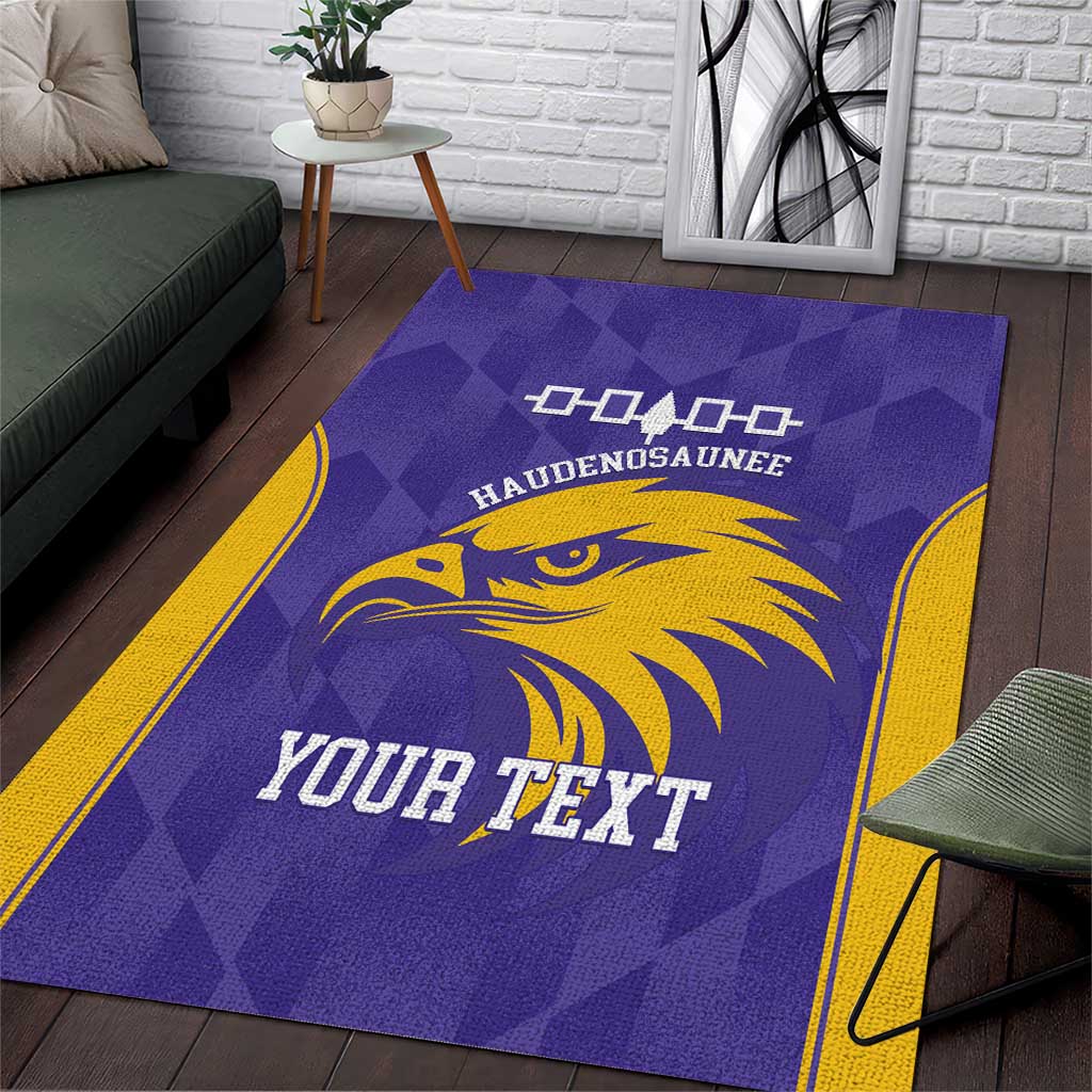 Custom Haudenosaunee Lacrosse Area Rug 2025 Go Nationals