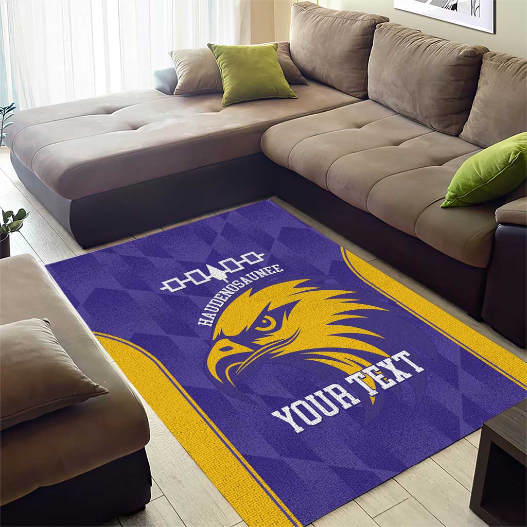 Custom Haudenosaunee Lacrosse Area Rug 2025 Go Nationals