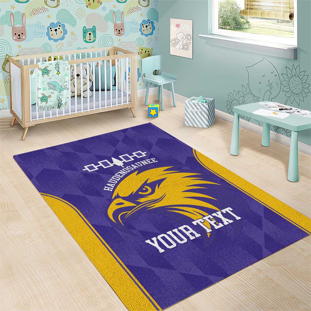 Custom Haudenosaunee Lacrosse Area Rug 2025 Go Nationals