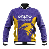 Custom Haudenosaunee Lacrosse Baseball Jacket 2025 Go Nationals