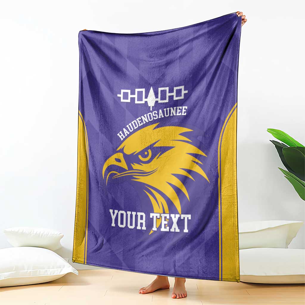 Custom Haudenosaunee Lacrosse Blanket 2025 Go Nationals