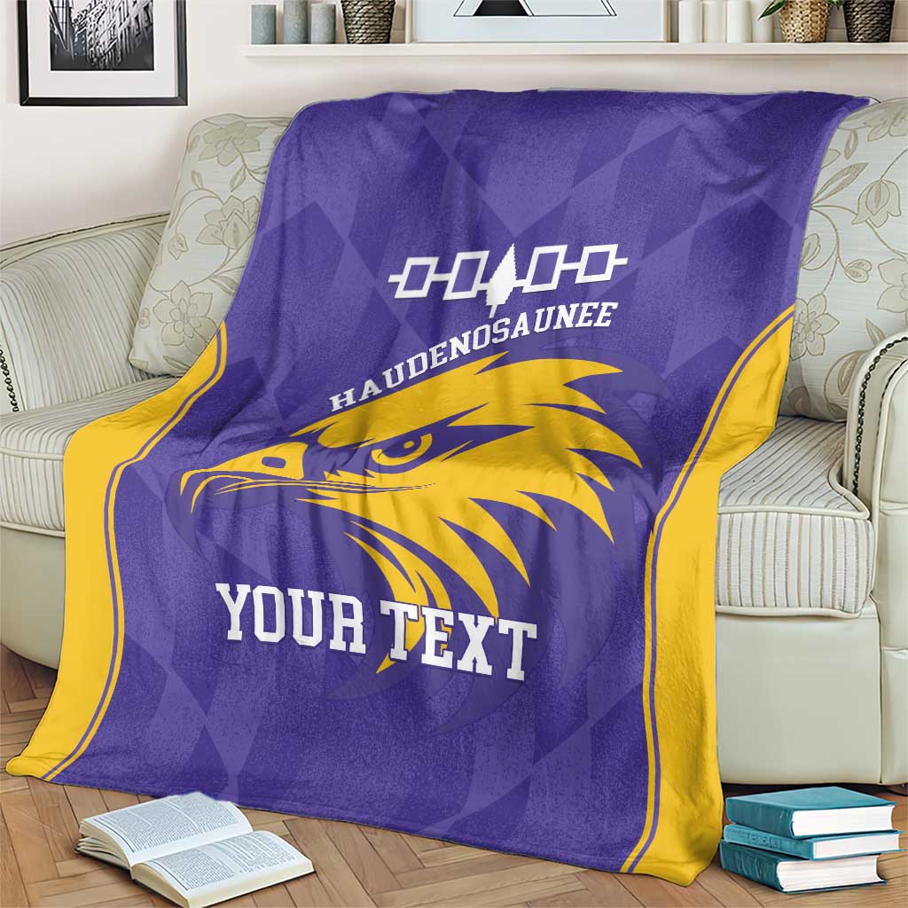 Custom Haudenosaunee Lacrosse Blanket 2025 Go Nationals