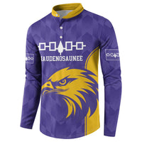 Custom Haudenosaunee Lacrosse Button Sweatshirt 2025 Go Nationals