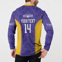 Custom Haudenosaunee Lacrosse Button Sweatshirt 2025 Go Nationals