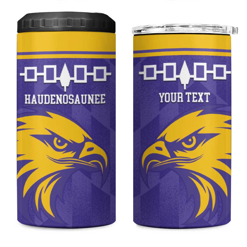 Custom Haudenosaunee Lacrosse 4 in 1 Can Cooler Tumbler 2025 Go Nationals