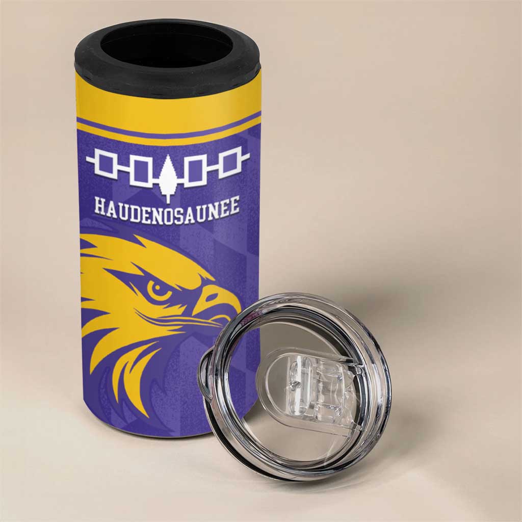 Custom Haudenosaunee Lacrosse 4 in 1 Can Cooler Tumbler 2025 Go Nationals