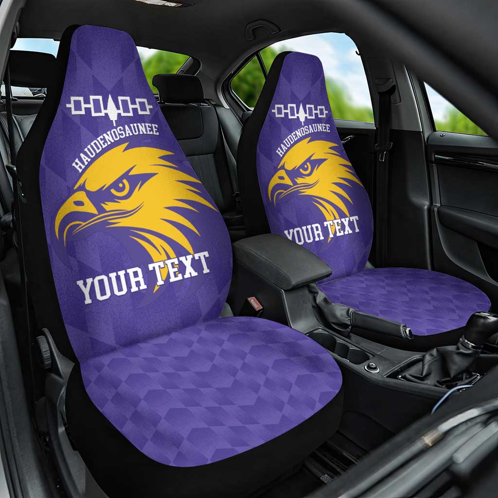 Custom Haudenosaunee Lacrosse Car Seat Cover 2025 Go Nationals