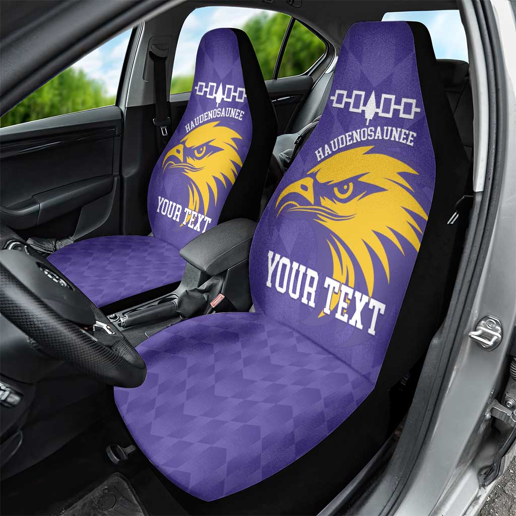 Custom Haudenosaunee Lacrosse Car Seat Cover 2025 Go Nationals