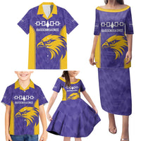 Custom Haudenosaunee Lacrosse Family Matching Puletasi and Hawaiian Shirt 2025 Go Nationals