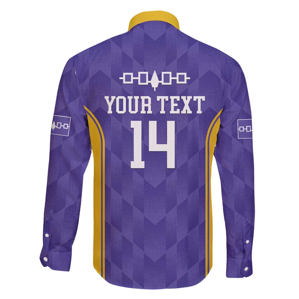 Custom Haudenosaunee Lacrosse Family Matching Puletasi and Hawaiian Shirt 2025 Go Nationals