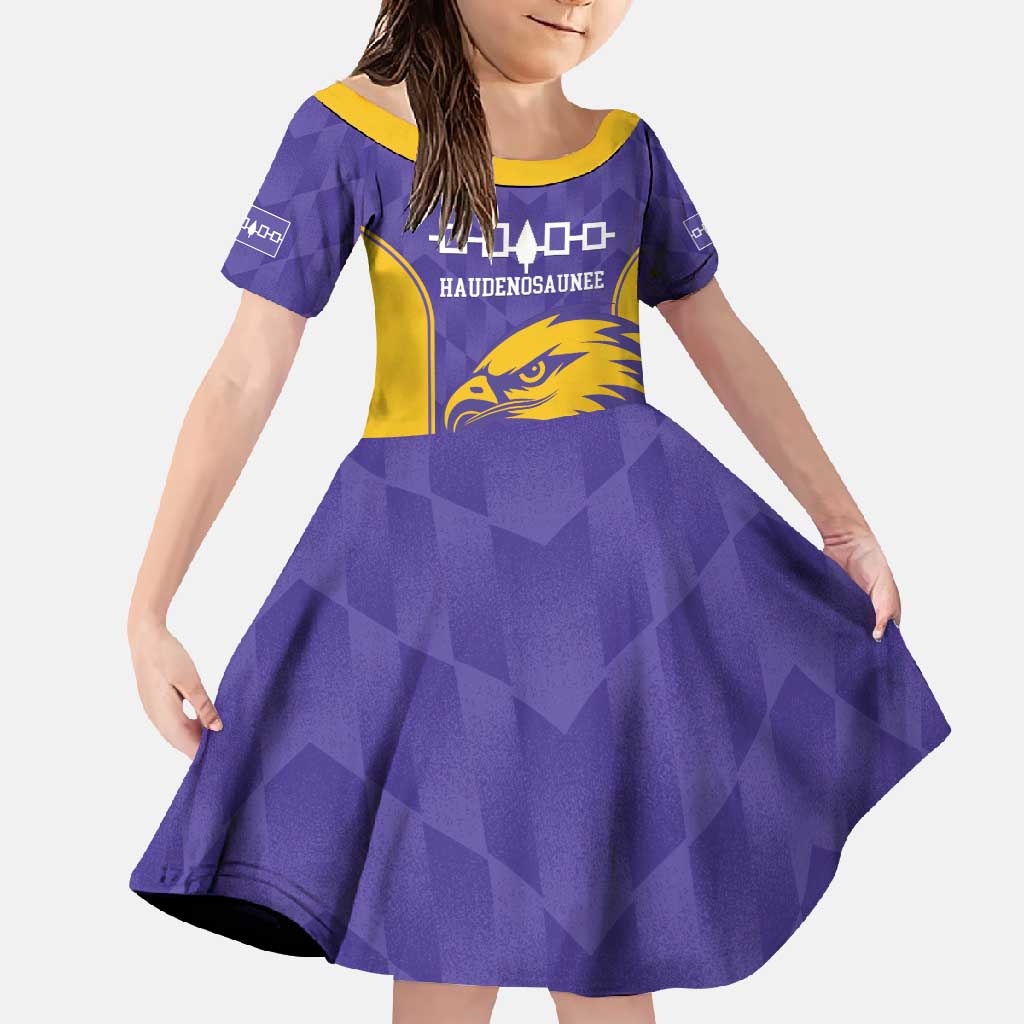 Custom Haudenosaunee Lacrosse Family Matching Short Sleeve Bodycon Dress and Hawaiian Shirt 2025 Go Nationals