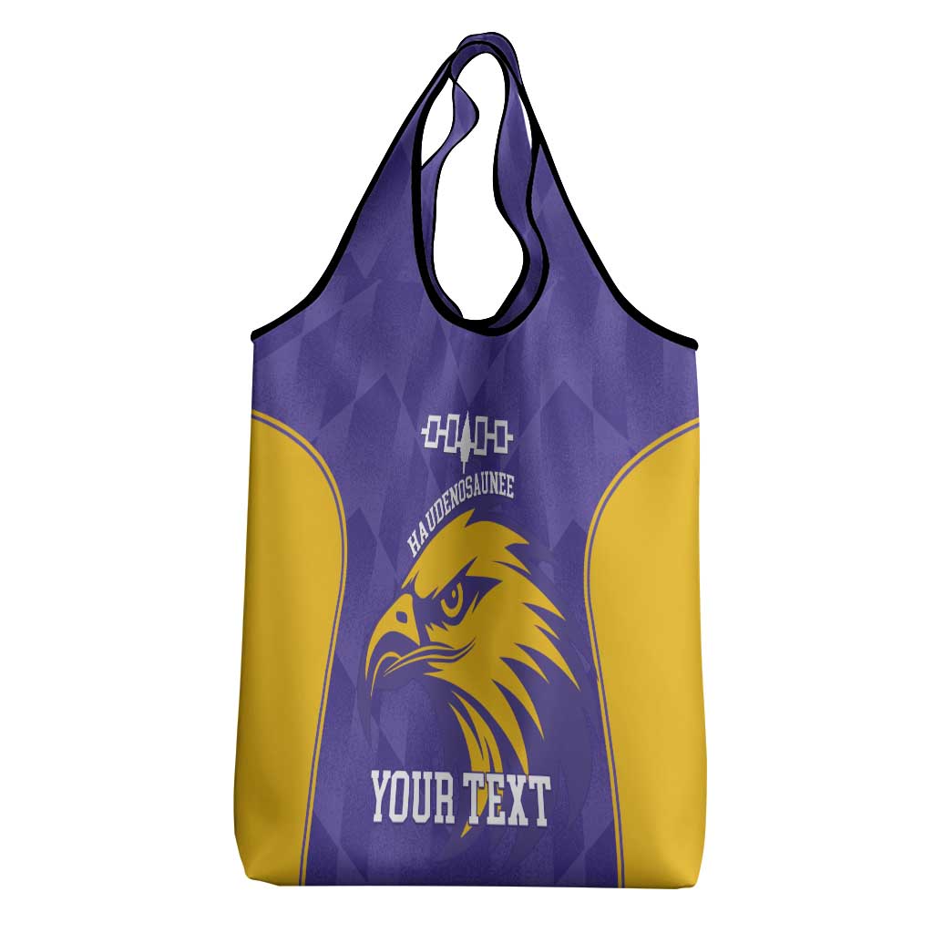 Custom Haudenosaunee Lacrosse Grocery Bag 2025 Go Nationals