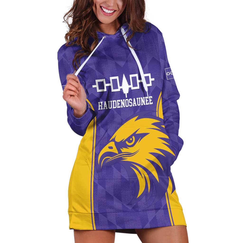 Custom Haudenosaunee Lacrosse Hoodie Dress 2025 Go Nationals