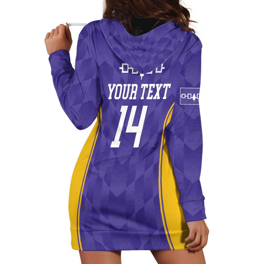 Custom Haudenosaunee Lacrosse Hoodie Dress 2025 Go Nationals