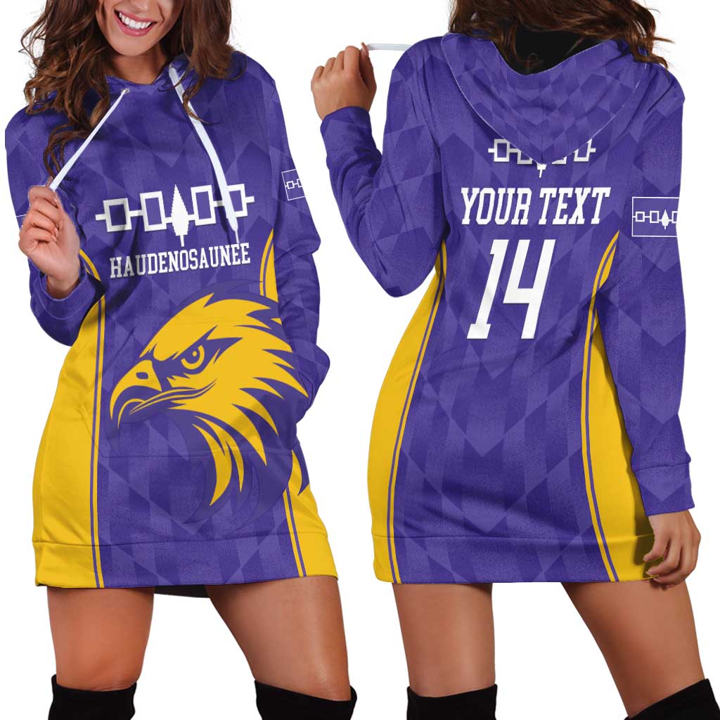 Custom Haudenosaunee Lacrosse Hoodie Dress 2025 Go Nationals