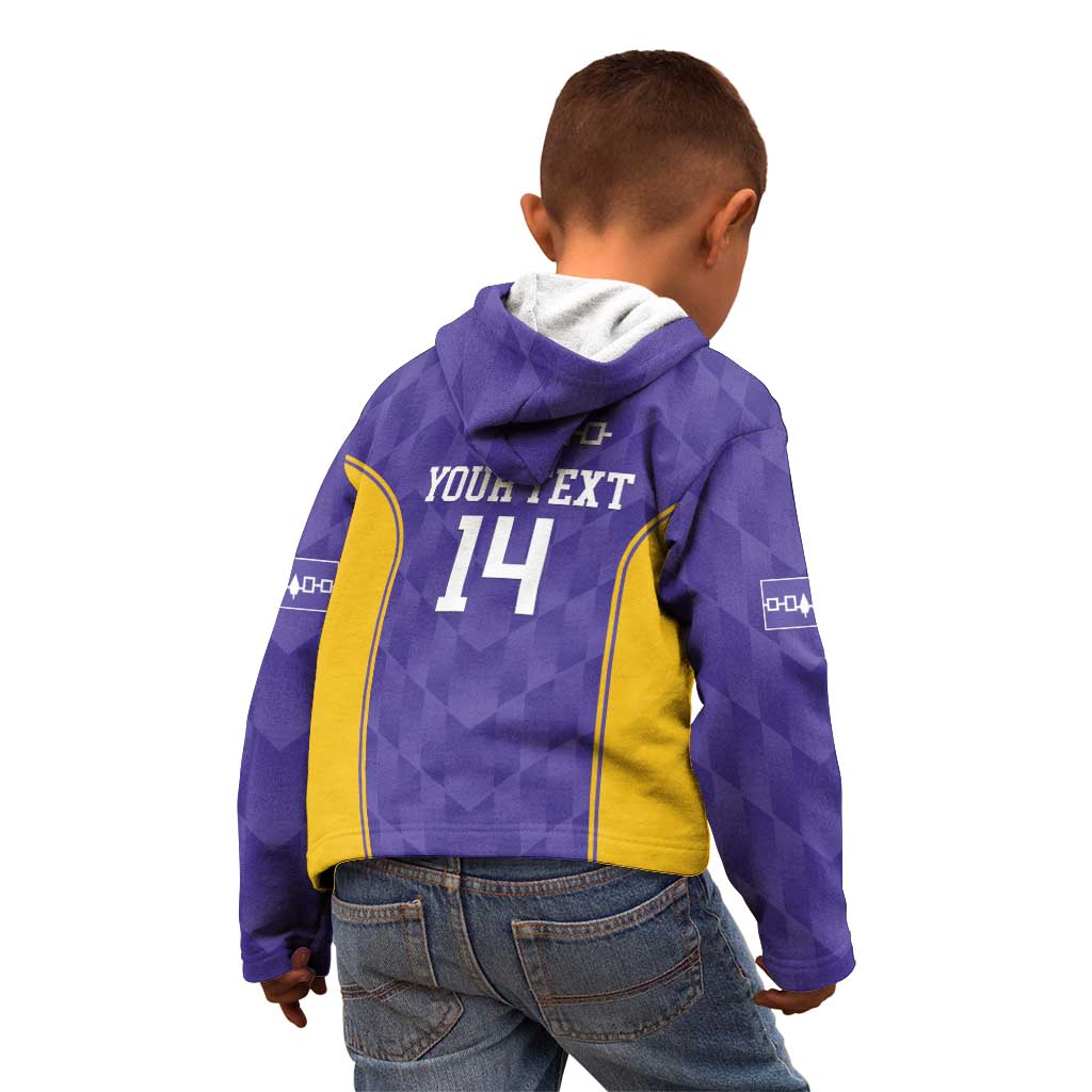 Custom Haudenosaunee Lacrosse Kid Hoodie 2025 Go Nationals