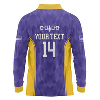 Custom Haudenosaunee Lacrosse Long Sleeve Polo Shirt 2025 Go Nationals