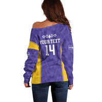Custom Haudenosaunee Lacrosse Off Shoulder Sweater 2025 Go Nationals