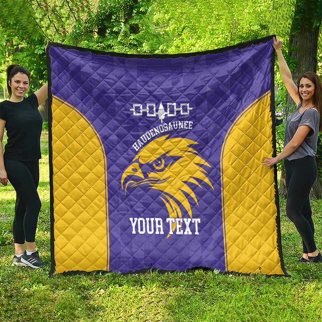 Custom Haudenosaunee Lacrosse Quilt 2025 Go Nationals