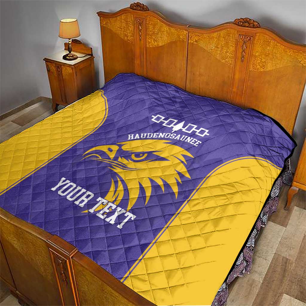 Custom Haudenosaunee Lacrosse Quilt 2025 Go Nationals