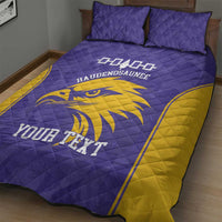 Custom Haudenosaunee Lacrosse Quilt Bed Set 2025 Go Nationals