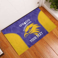 Custom Haudenosaunee Lacrosse Rubber Doormat 2025 Go Nationals