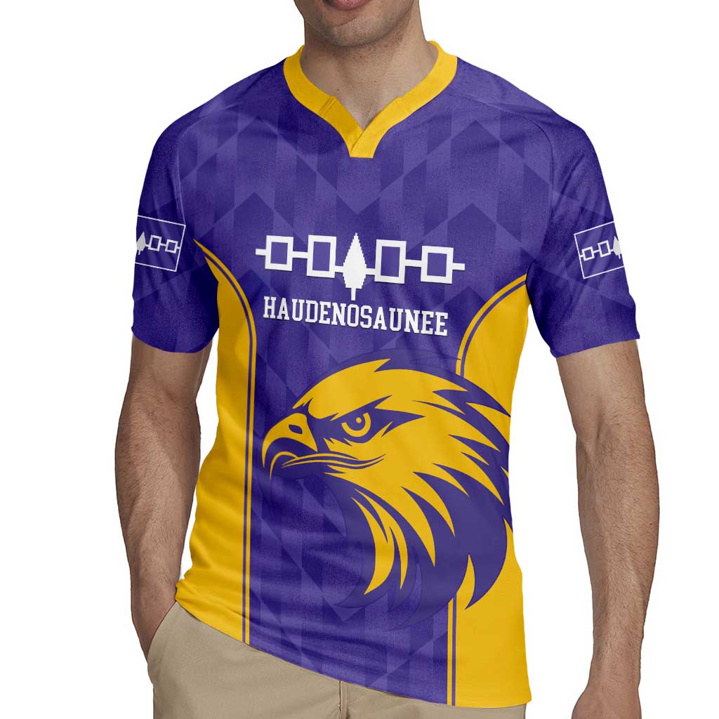 Custom Haudenosaunee Lacrosse Rugby Jersey 2025 Go Nationals