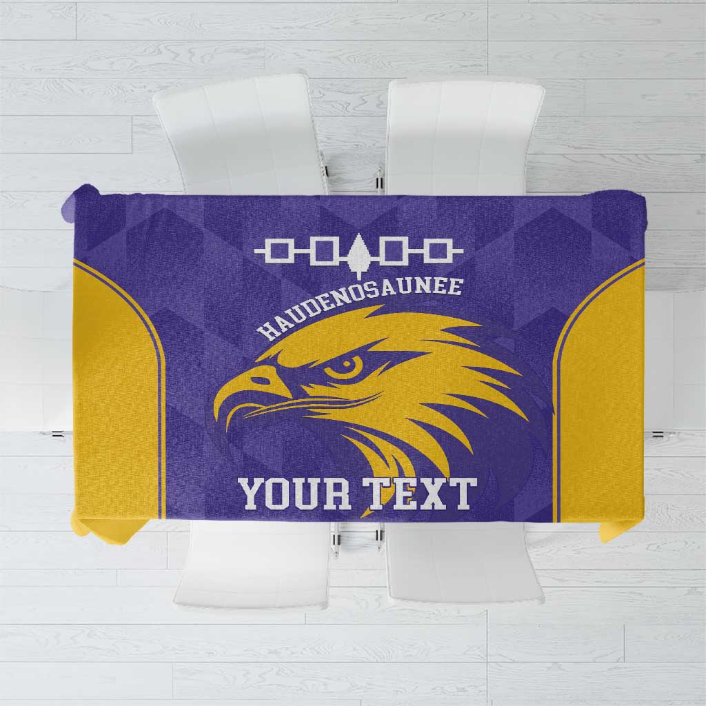 Custom Haudenosaunee Lacrosse Tablecloth 2025 Go Nationals