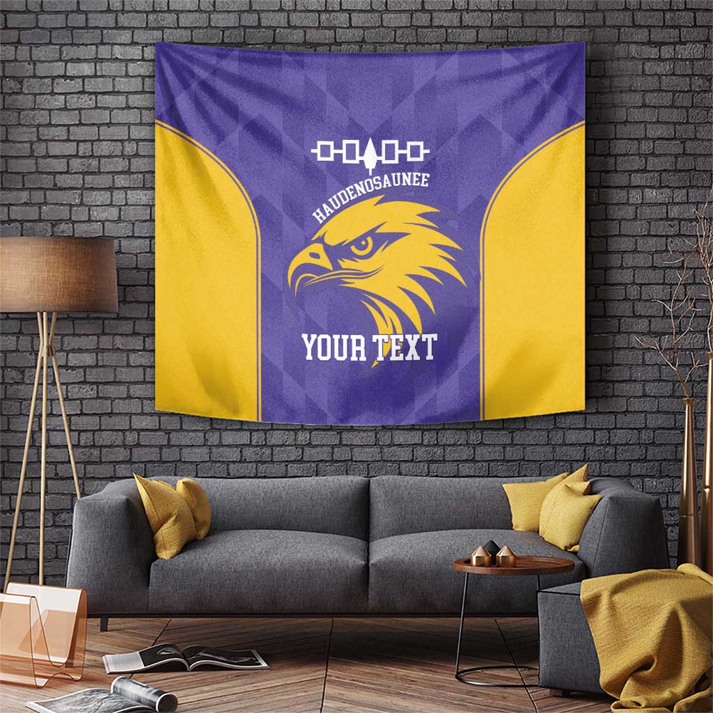Custom Haudenosaunee Lacrosse Tapestry 2025 Go Nationals