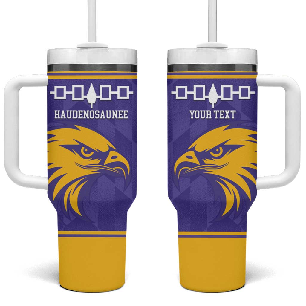 Custom Haudenosaunee Lacrosse Tumbler With Handle 2025 Go Nationals