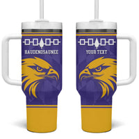 Custom Haudenosaunee Lacrosse Tumbler With Handle 2025 Go Nationals