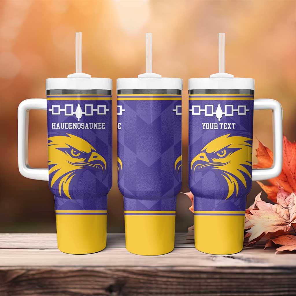 Custom Haudenosaunee Lacrosse Tumbler With Handle 2025 Go Nationals