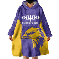 Custom Haudenosaunee Lacrosse Wearable Blanket Hoodie 2025 Go Nationals