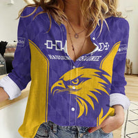 Custom Haudenosaunee Lacrosse Women Casual Shirt 2025 Go Nationals