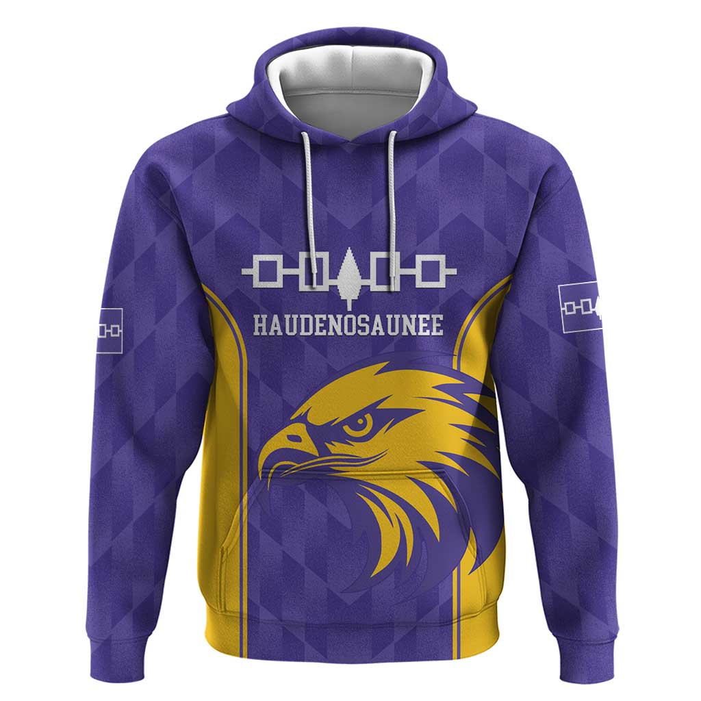 Custom Haudenosaunee Lacrosse Zip Hoodie 2025 Go Nationals