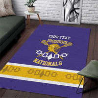 Custom Iroquois Lacrosse Area Rug Haudenosaunee Nationals