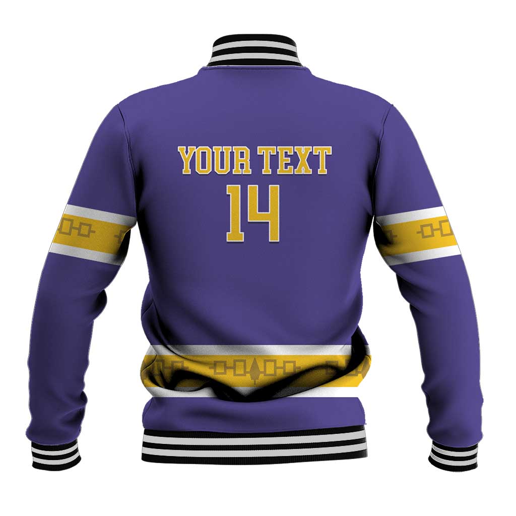 Custom Iroquois Lacrosse Baseball Jacket Haudenosaunee Nationals
