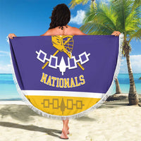 Custom Iroquois Lacrosse Beach Blanket Haudenosaunee Nationals