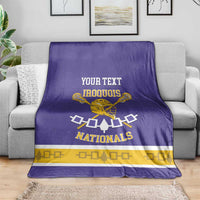 Custom Iroquois Lacrosse Blanket Haudenosaunee Nationals