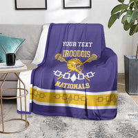 Custom Iroquois Lacrosse Blanket Haudenosaunee Nationals