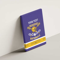 Custom Iroquois Lacrosse Canvas Wall Art Haudenosaunee Nationals