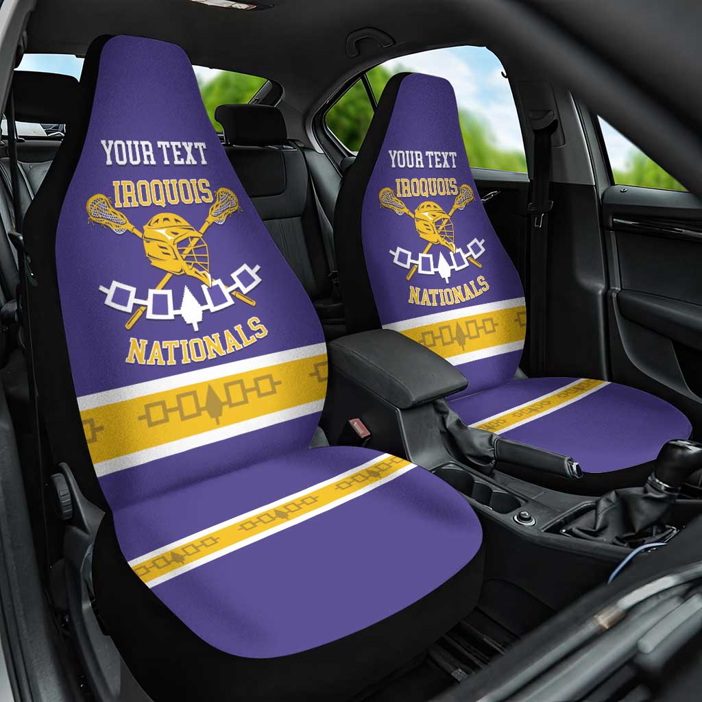 Custom Iroquois Lacrosse Car Seat Cover Haudenosaunee Nationals