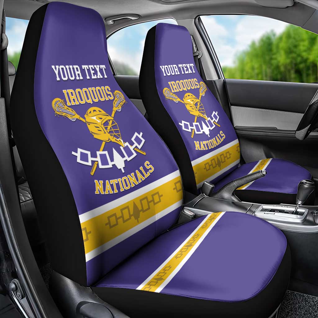 Custom Iroquois Lacrosse Car Seat Cover Haudenosaunee Nationals