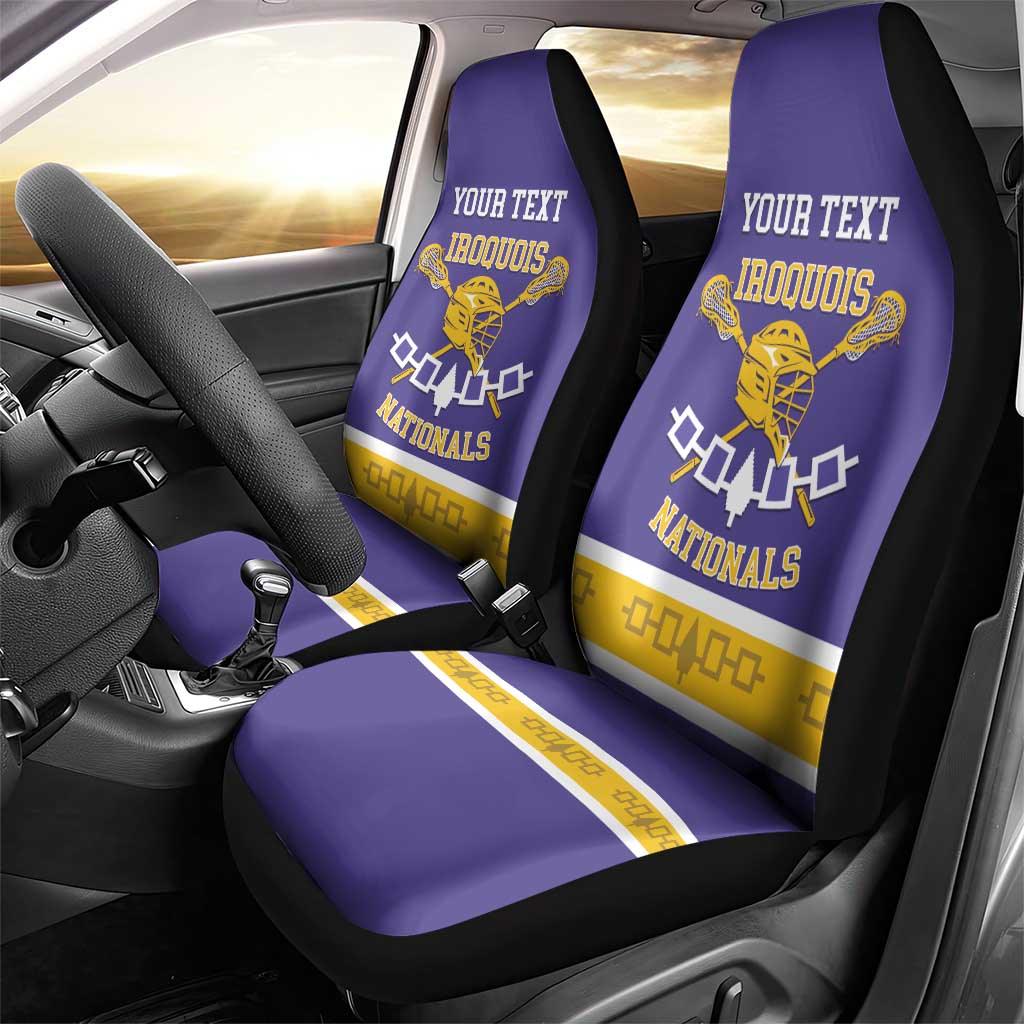 Custom Iroquois Lacrosse Car Seat Cover Haudenosaunee Nationals